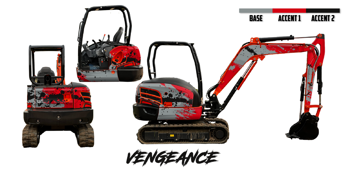 Kubota KX040-4 Wrap Kits