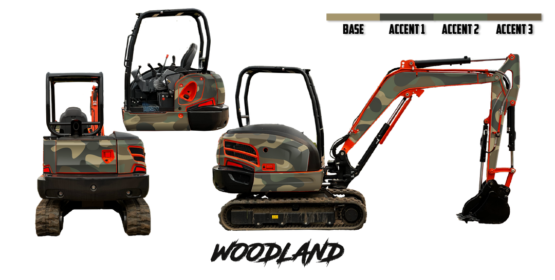 Kubota KX040-4 Wrap Kits