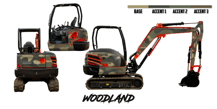 Kubota KX040-4 Wrap Kits
