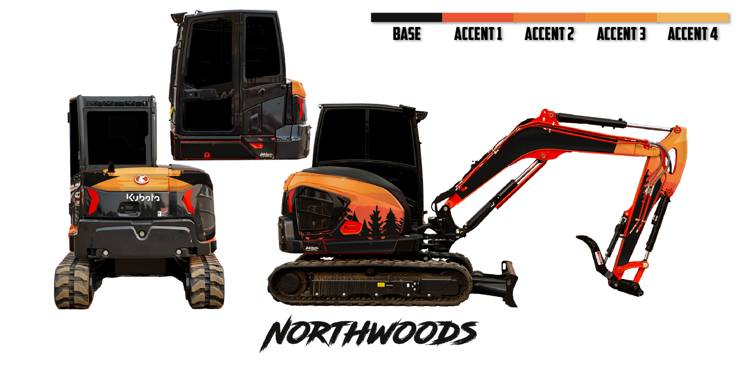 Kubota KX057-5 Wrap Kits