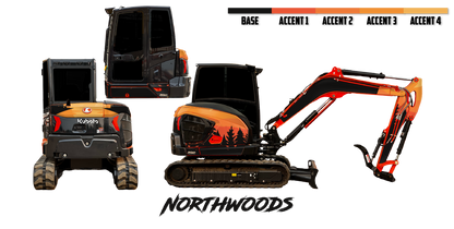 Kubota KX057-5 Wrap Kits