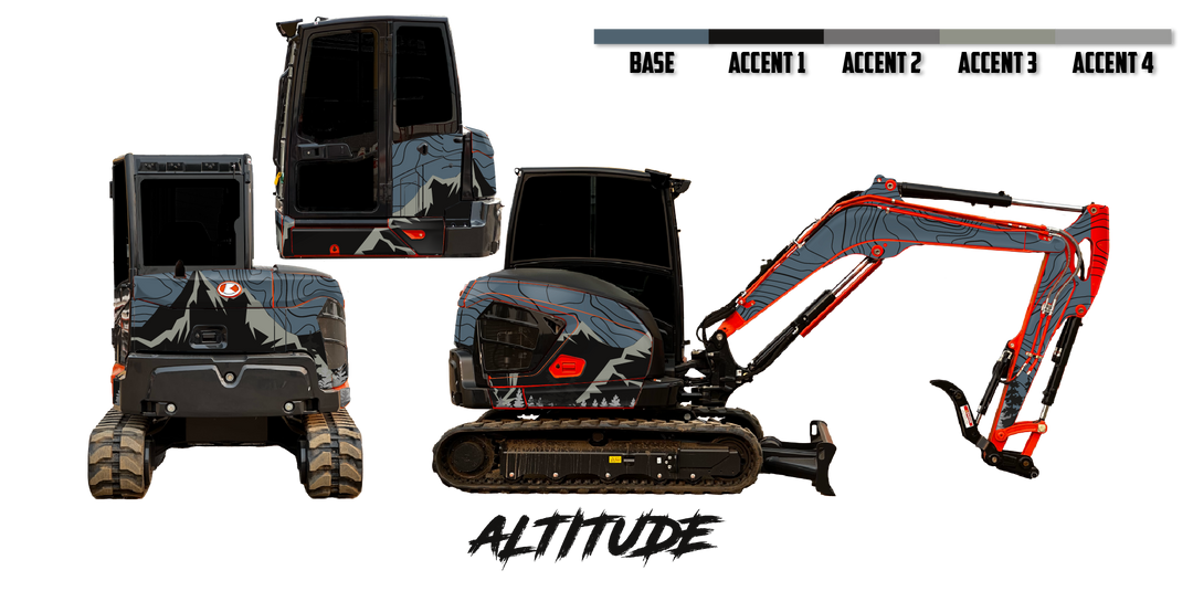 Kubota KX057-5 Wrap Kits – Dirty Graphix