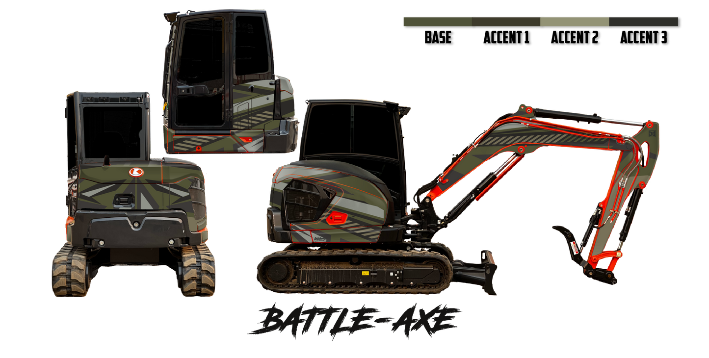 Kubota KX057-5 Wrap Kits