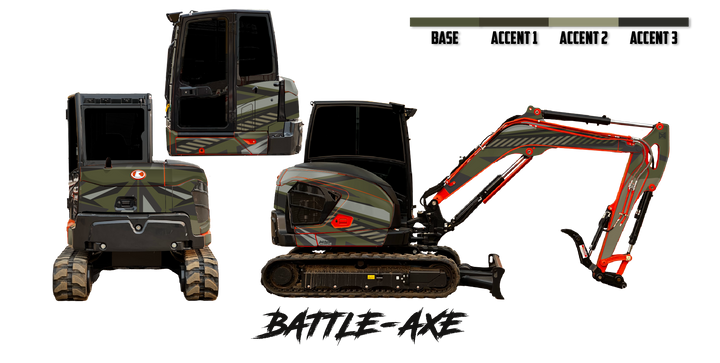Kubota KX057-5 Wrap Kits