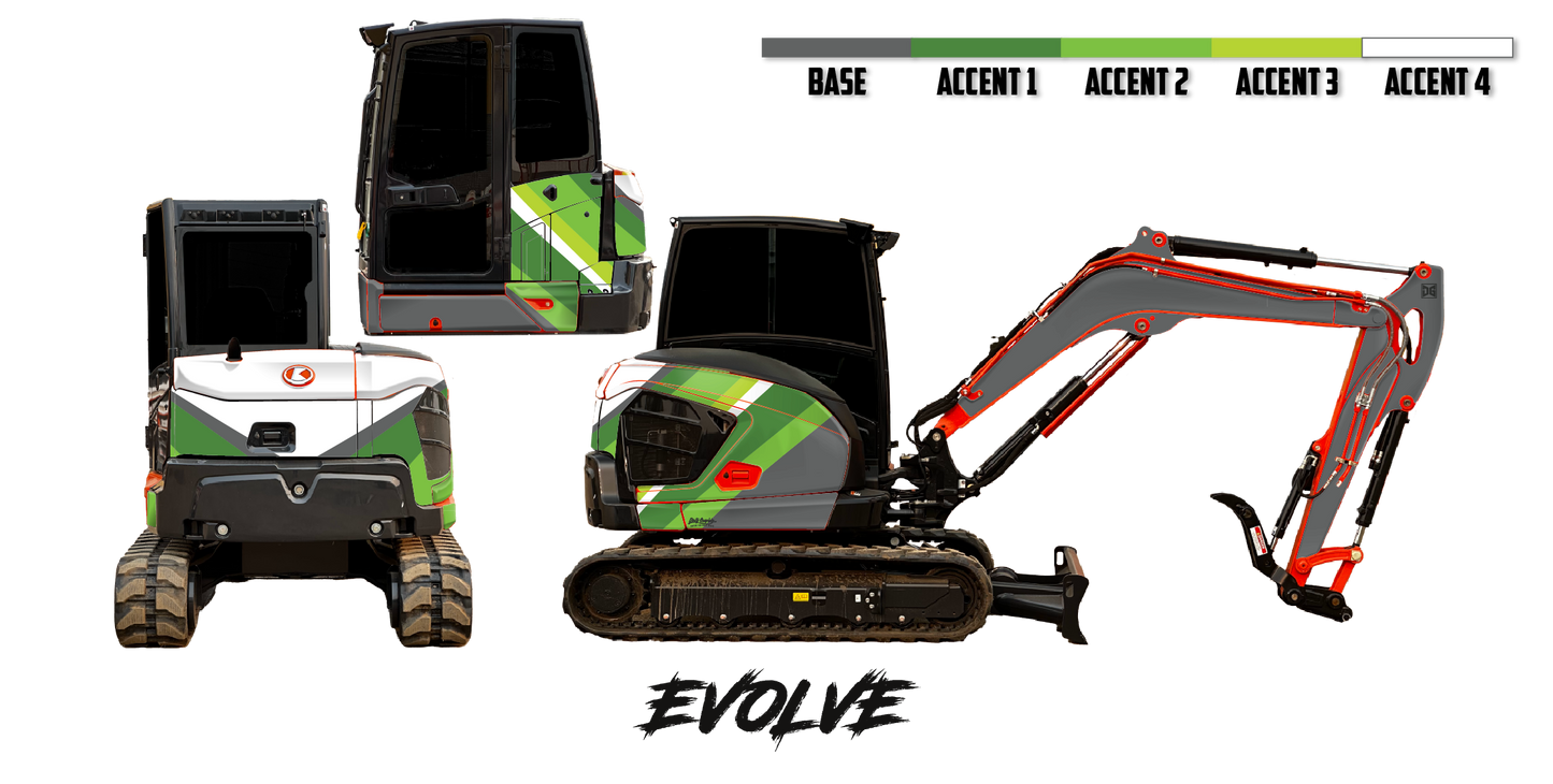 Kubota KX057-5 Wrap Kits