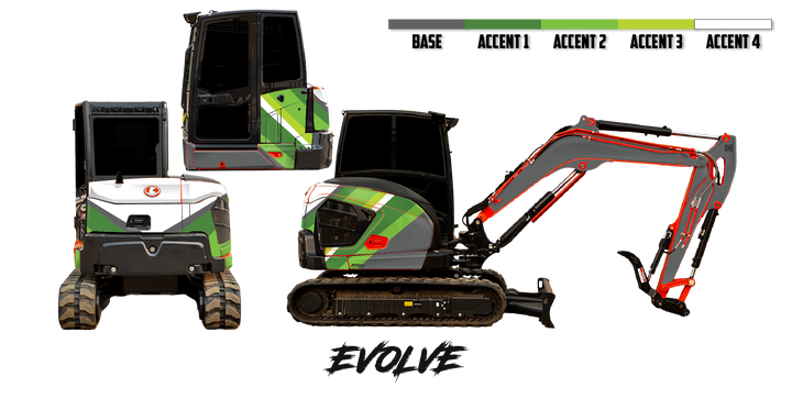 Kubota KX057-5 Wrap Kits