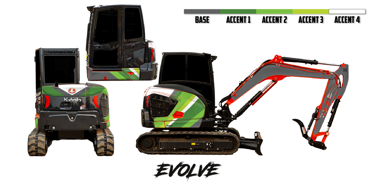 Kubota KX057-5 Wrap Kits