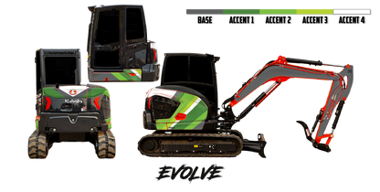 Kubota KX057-5 Wrap Kits