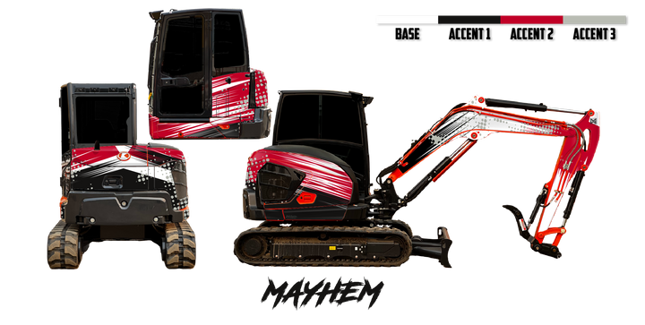 Kubota KX057-5 Wrap Kits
