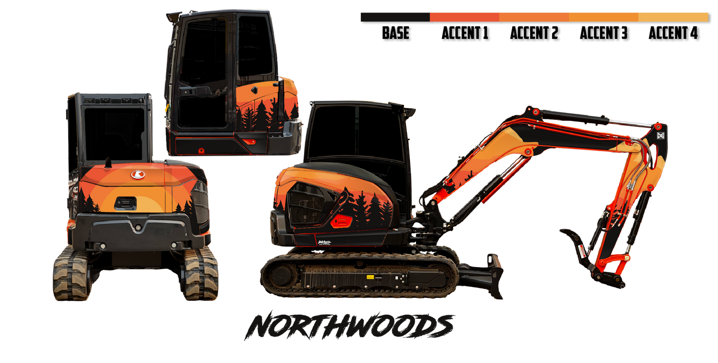 Kubota KX057-5 Wrap Kits