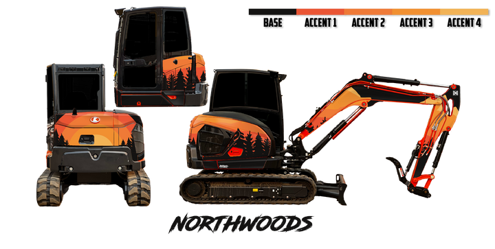 Kubota KX057-5 Wrap Kits