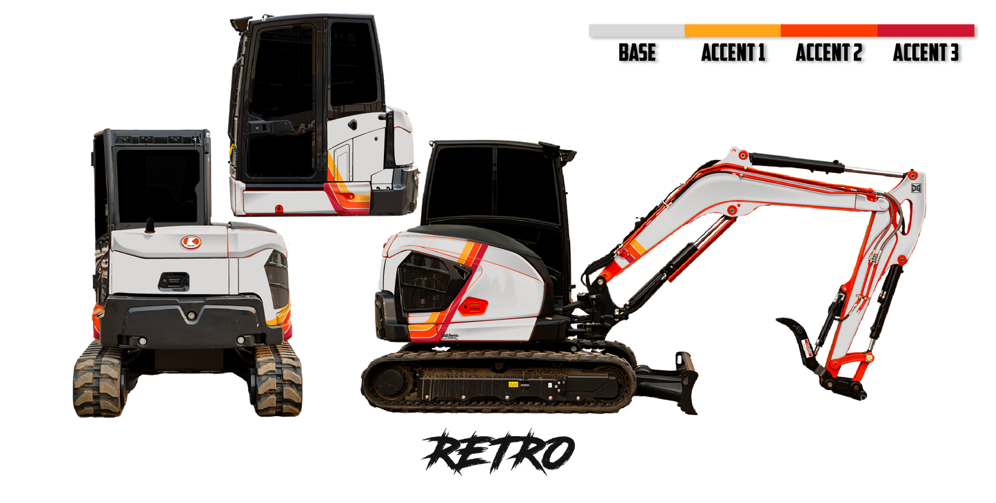 Kubota KX057-5 Wrap Kits