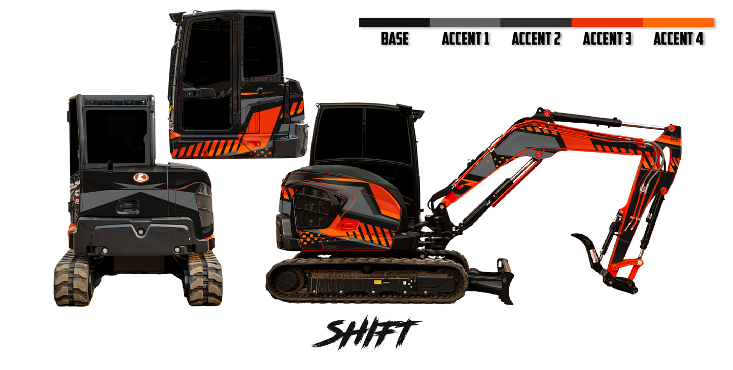 Kubota KX057-5 Wrap Kits