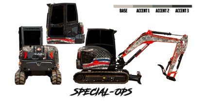 Kubota KX057-5 Wrap Kits