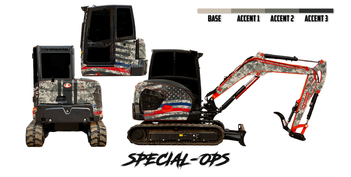 Kubota KX057-5 Wrap Kits
