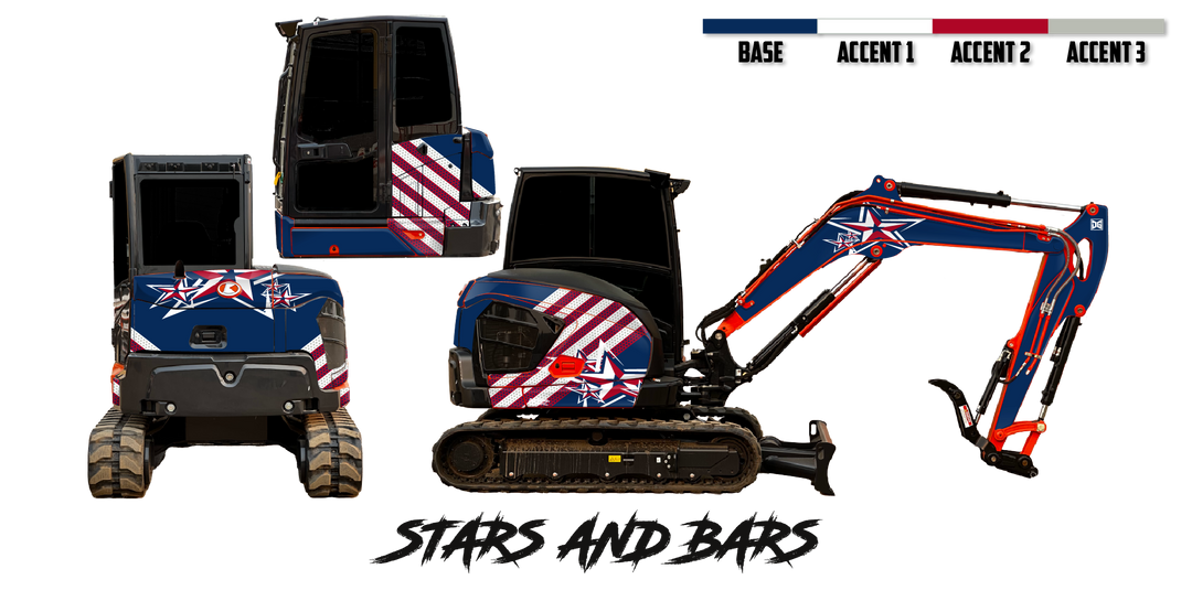 Kubota KX057-5 Wrap Kits – Dirty Graphix