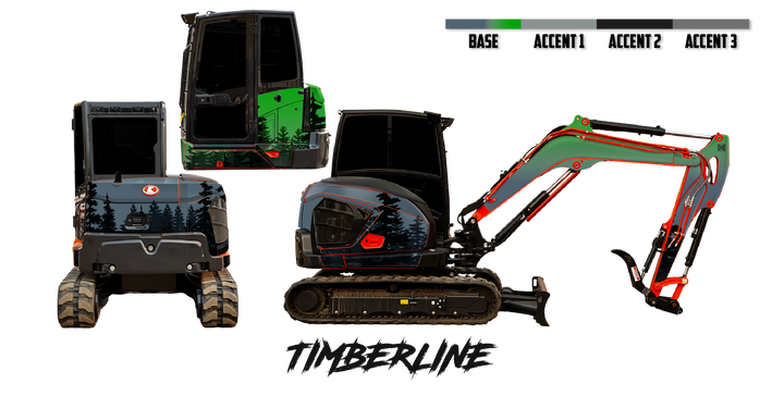 Kubota KX057-5 Wrap Kits