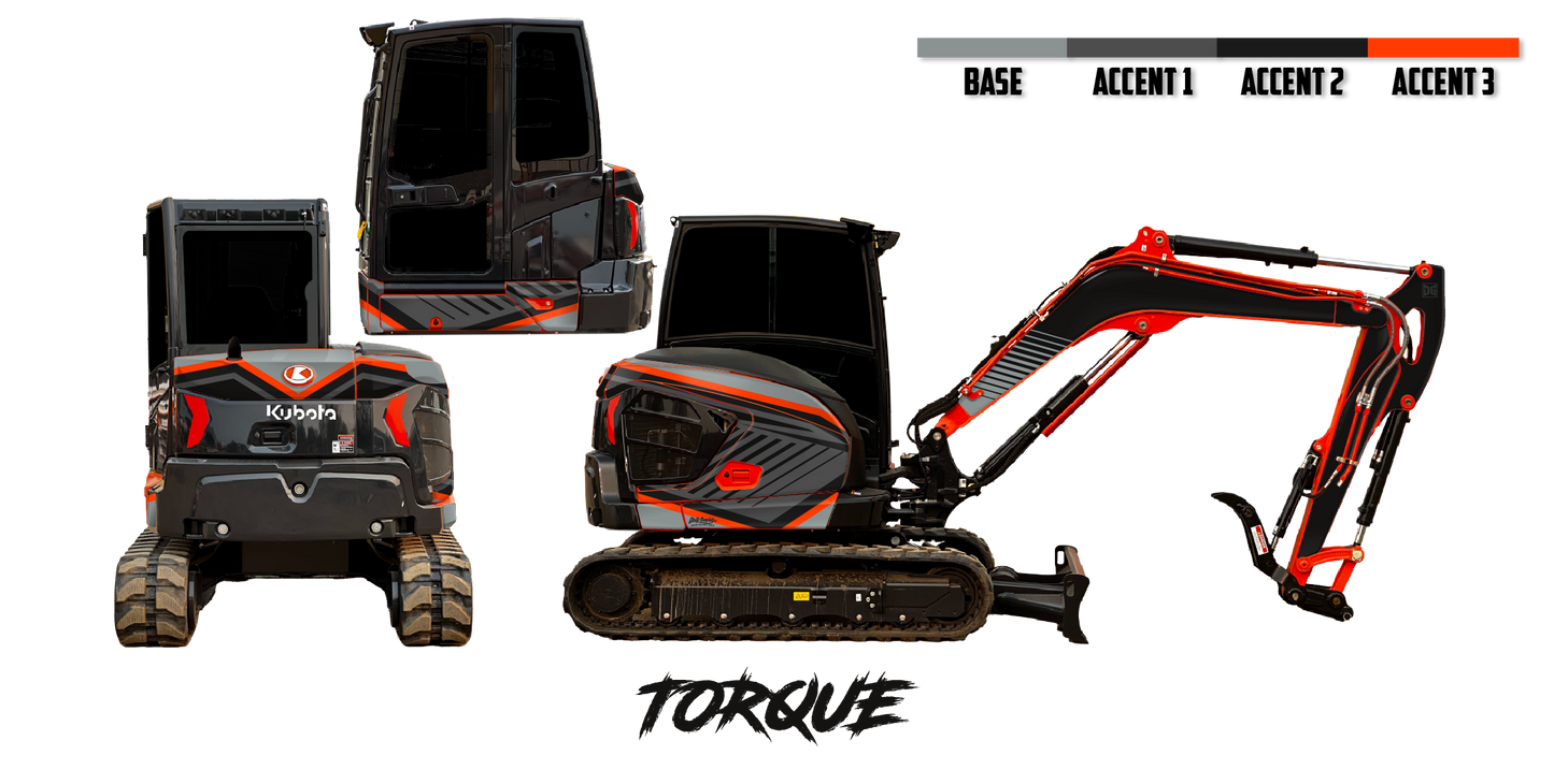 Kubota KX057-5 Wrap Kits