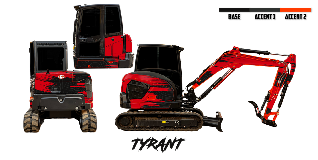Kubota KX057-5 Wrap Kits