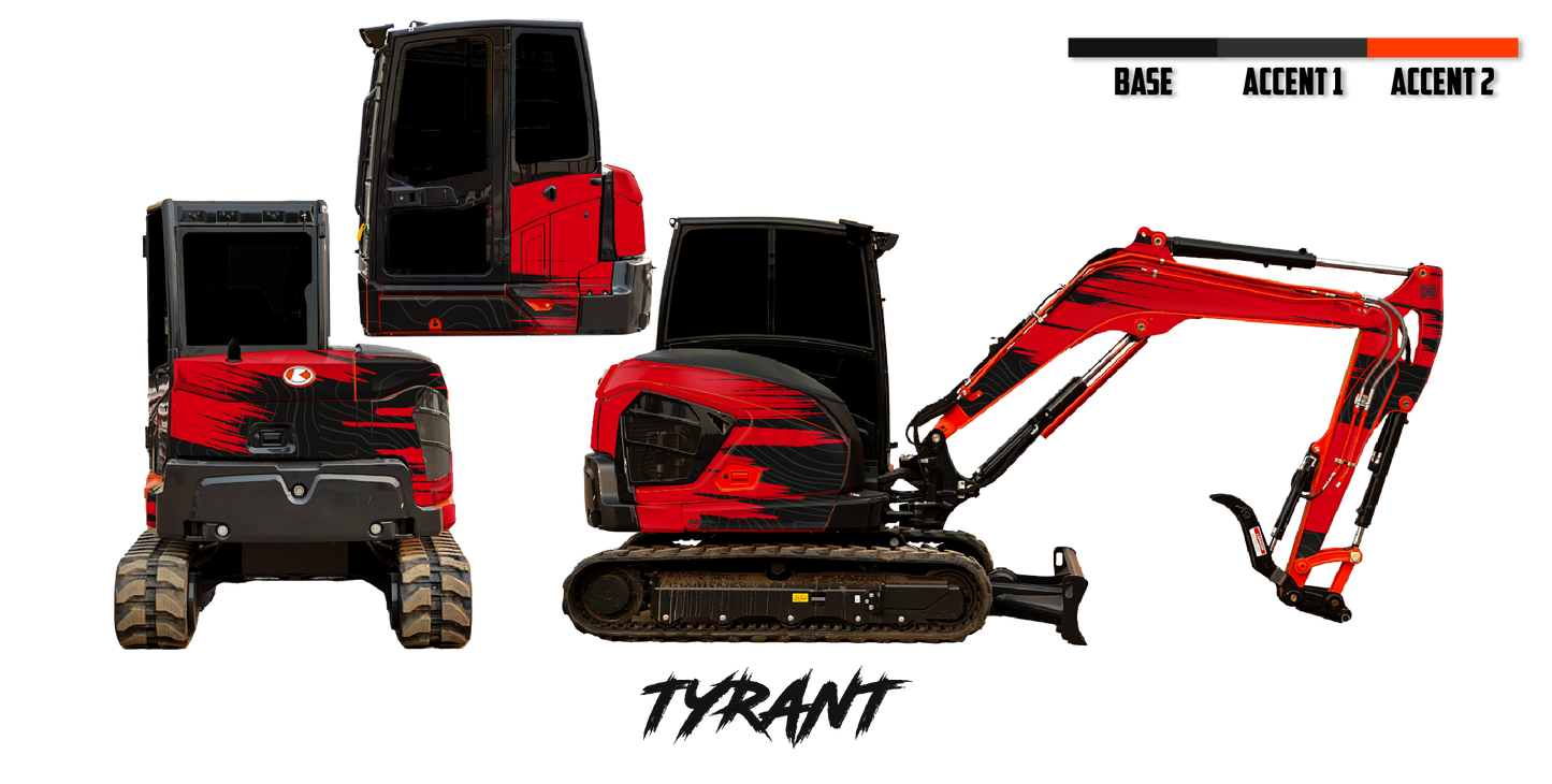 Kubota KX057-5 Wrap Kits