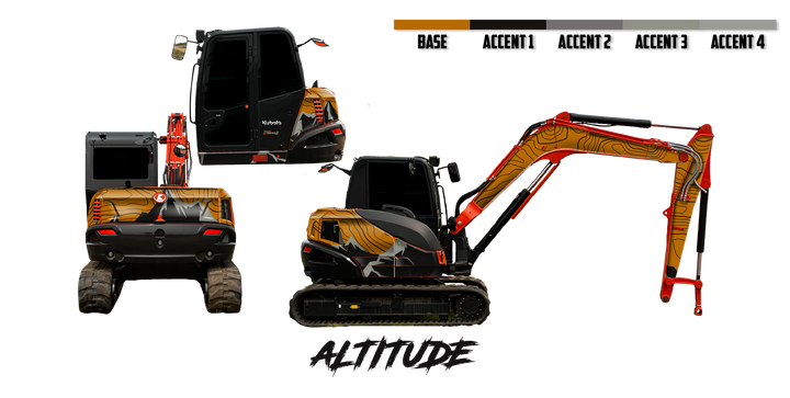 Kubota KX080-4 Wrap Kits