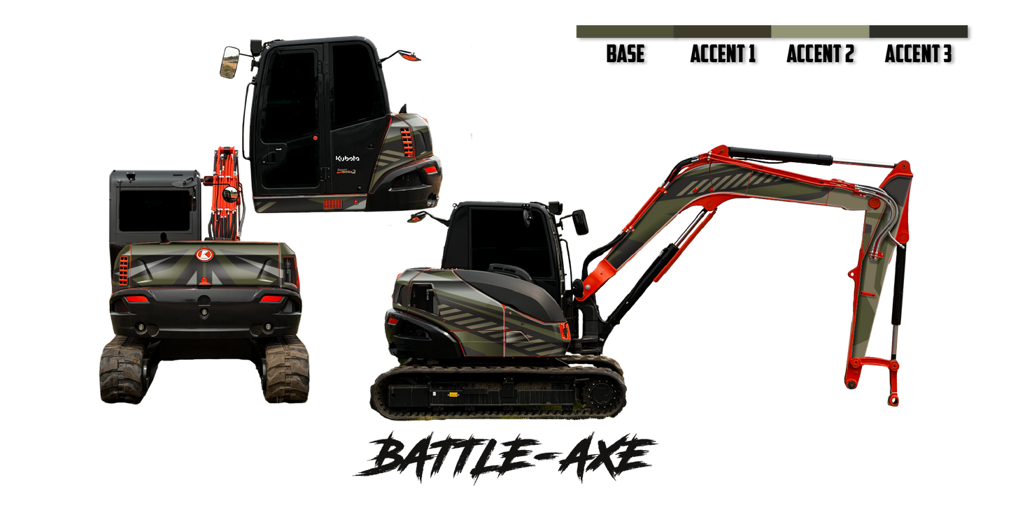 Kubota KX080-4 Wrap Kits