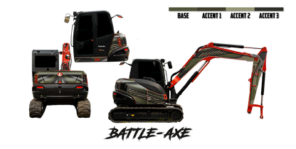 Kubota KX080-4 Wrap Kits