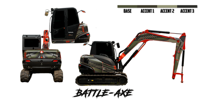 Kubota KX080-4 Wrap Kits