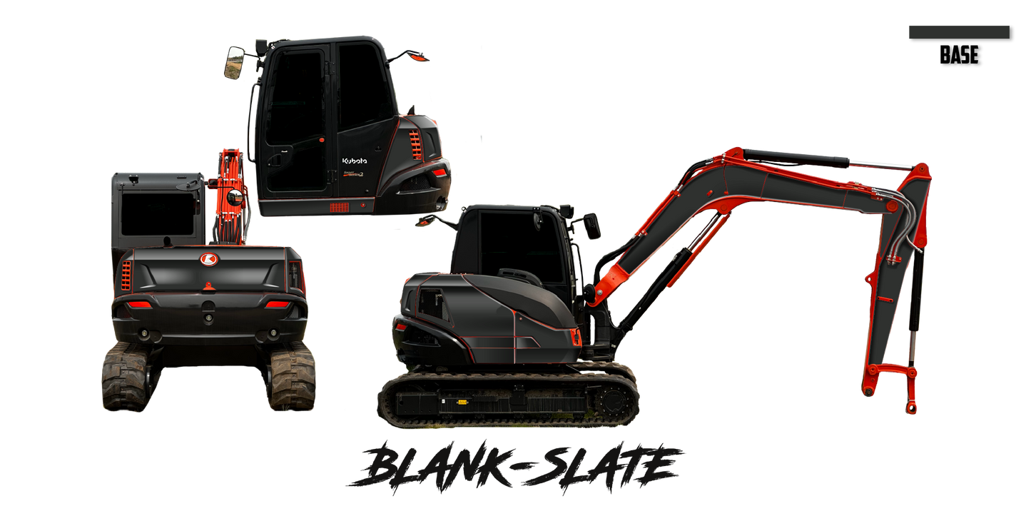 Kubota KX080-4 Wrap Kits