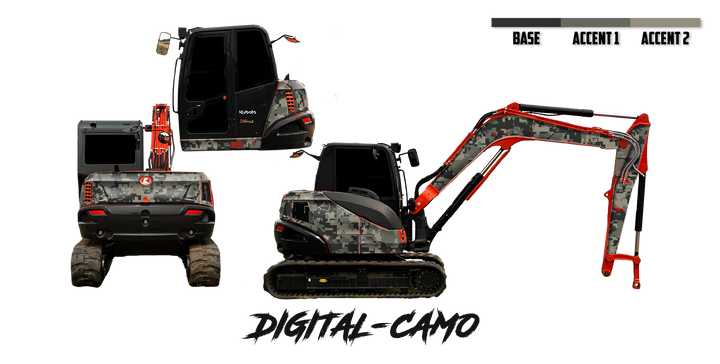 Kubota KX080-4 Wrap Kits