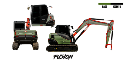 Kubota KX080-4 Wrap Kits