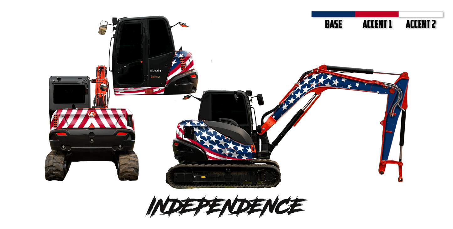 Kubota KX080-4 Wrap Kits