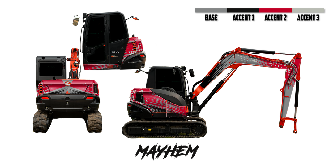 Kubota KX080-4 Wrap Kits