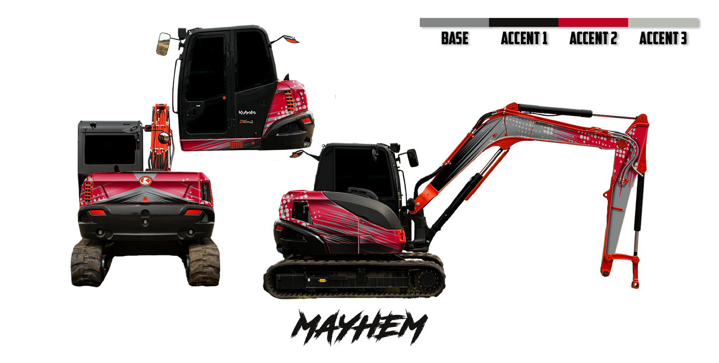 Kubota KX080-4 Wrap Kits