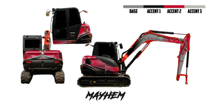 Kubota KX080-4 Wrap Kits