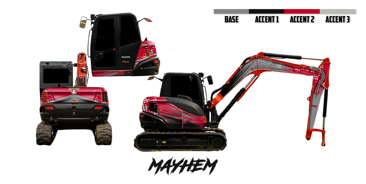 Kubota KX080-4 Wrap Kits