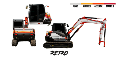 Kubota KX080-4 Wrap Kits