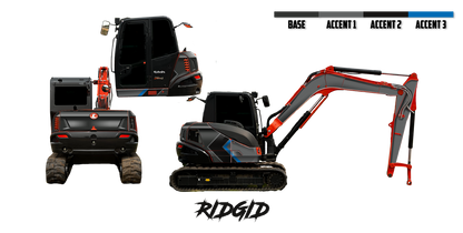 Kubota KX080-4 Wrap Kits