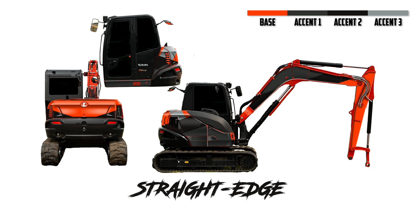 Kubota KX080-4 Wrap Kits