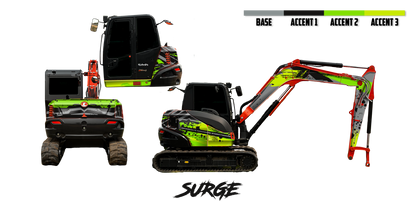 Kubota KX080-4 Wrap Kits