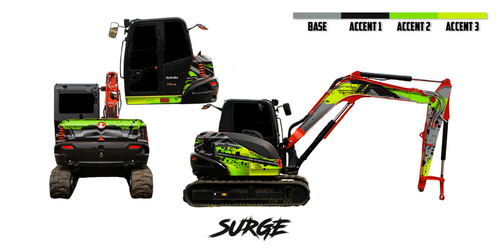 Kubota KX080-4 Wrap Kits