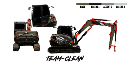 Kubota KX080-4 Wrap Kits