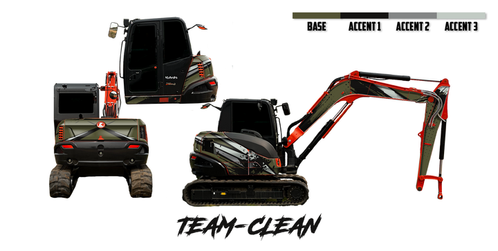 Kubota KX080-4 Wrap Kits