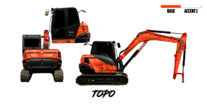 Kubota KX080-4 Wrap Kits