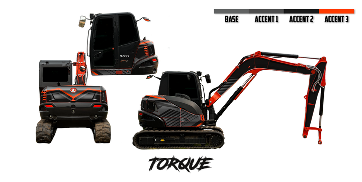 Kubota KX080-4 Wrap Kits