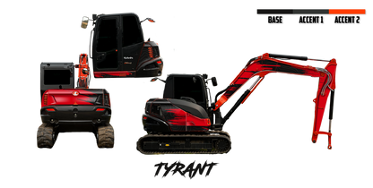 Kubota KX080-4 Wrap Kits