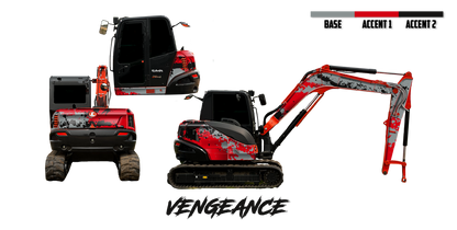 Kubota KX080-4 Wrap Kits