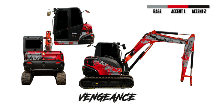 Kubota KX080-4 Wrap Kits