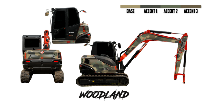 Kubota KX080-4 Wrap Kits
