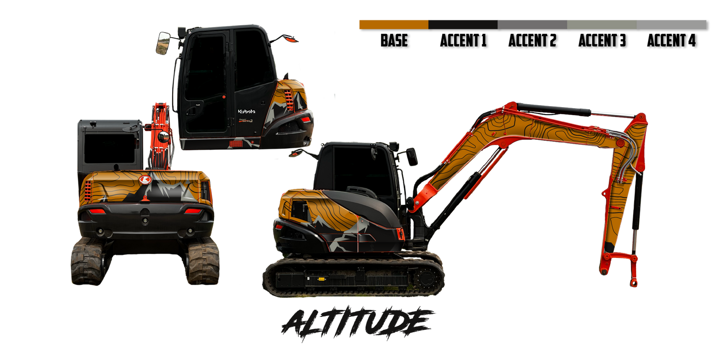 Kubota KX080-5 Wrap Kits